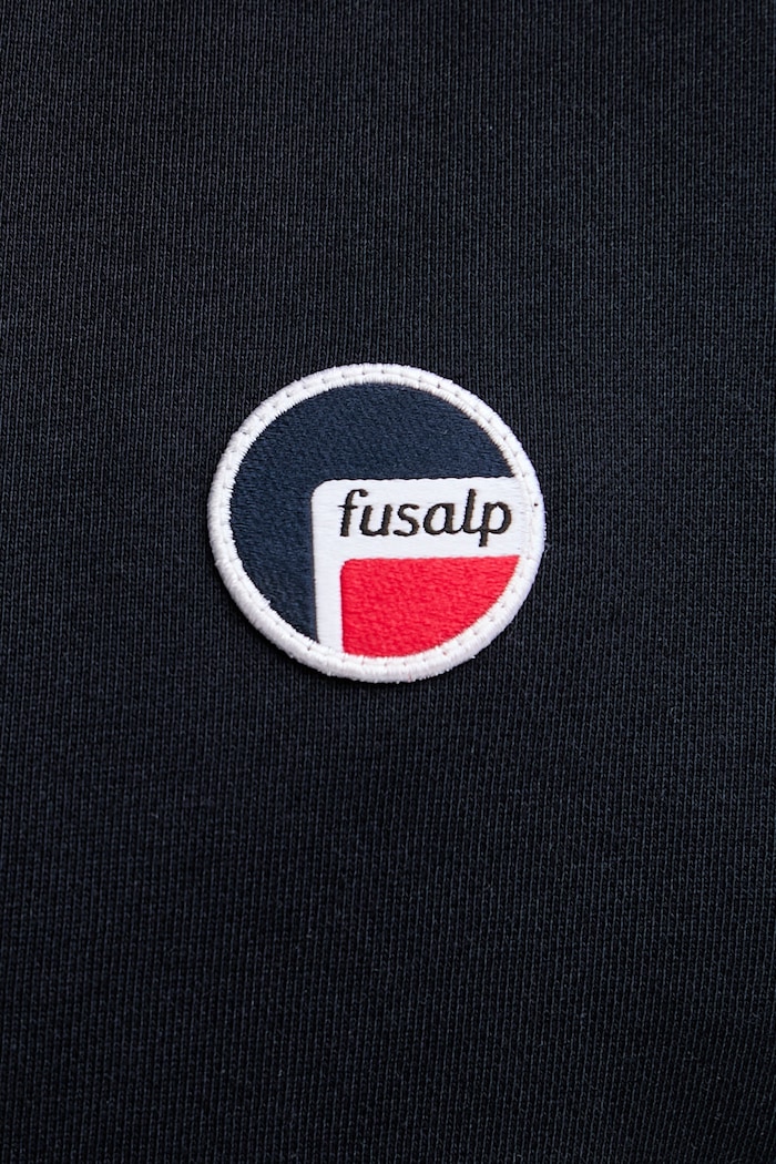 Fusalp mikina pánska bavlnená PAOLICO J2127 tmavomodrá
