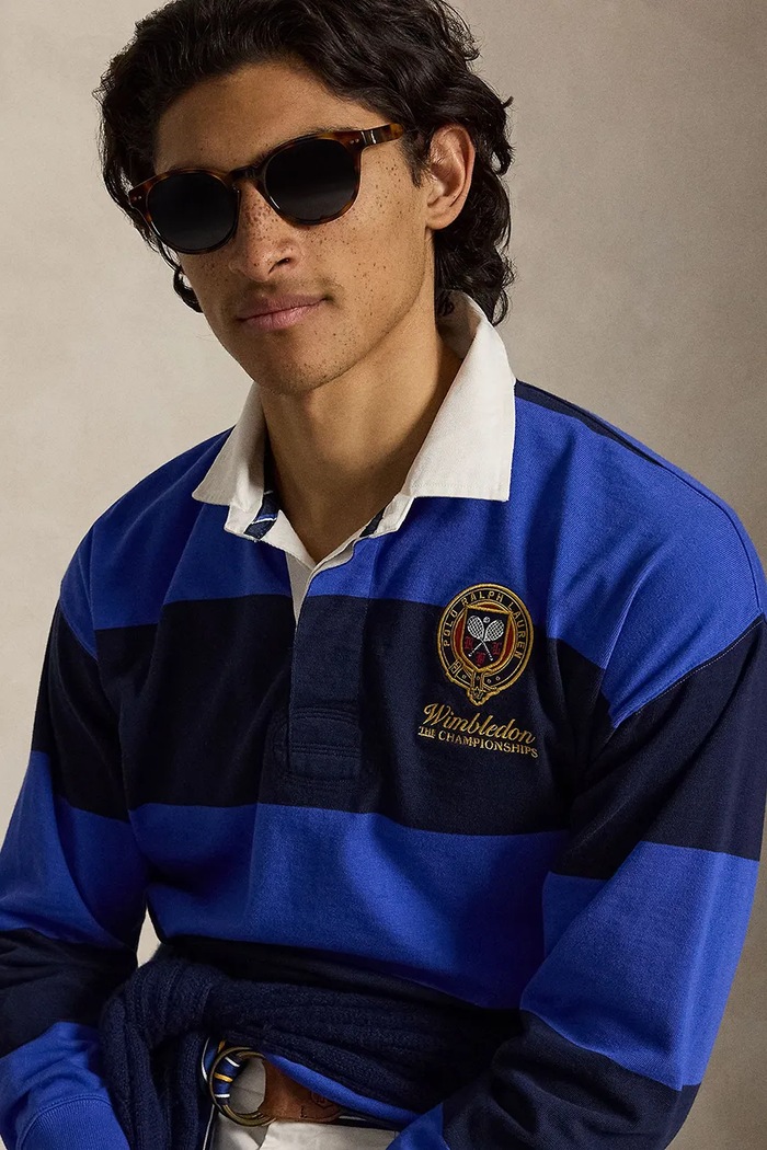 Polo Ralph Lauren sweter męski bawełniany niebieski 710B16070
