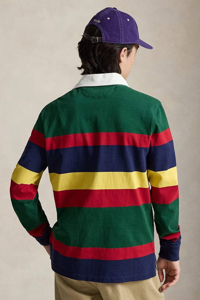 Polo Ralph Lauren tričko pánske bavlnené 710B13497 zelená SS26