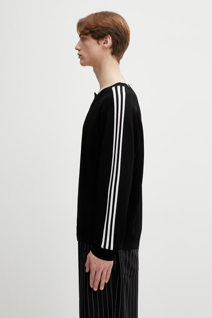 Πουλόβερ Y-3 KNIT SWEATER KR2395 μαύρο SS26