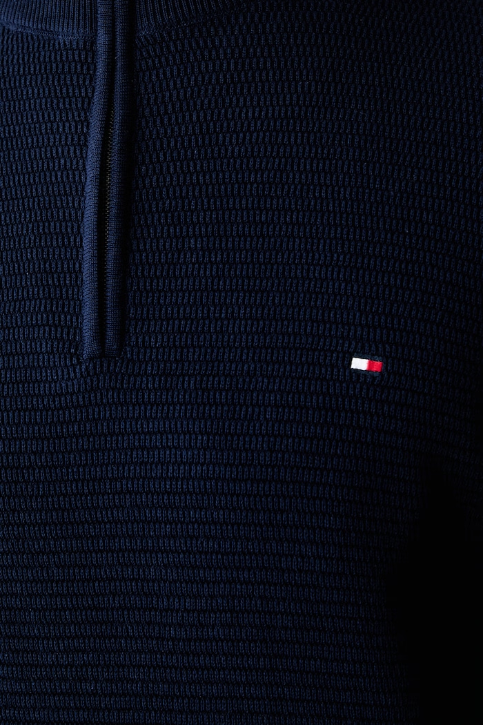 Tommy Hilfiger sweter męski bawełniany MW0MW42916 granatowy