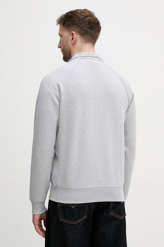 Oblečenie Lacoste pánska mikina na zips SH9559 sivá
