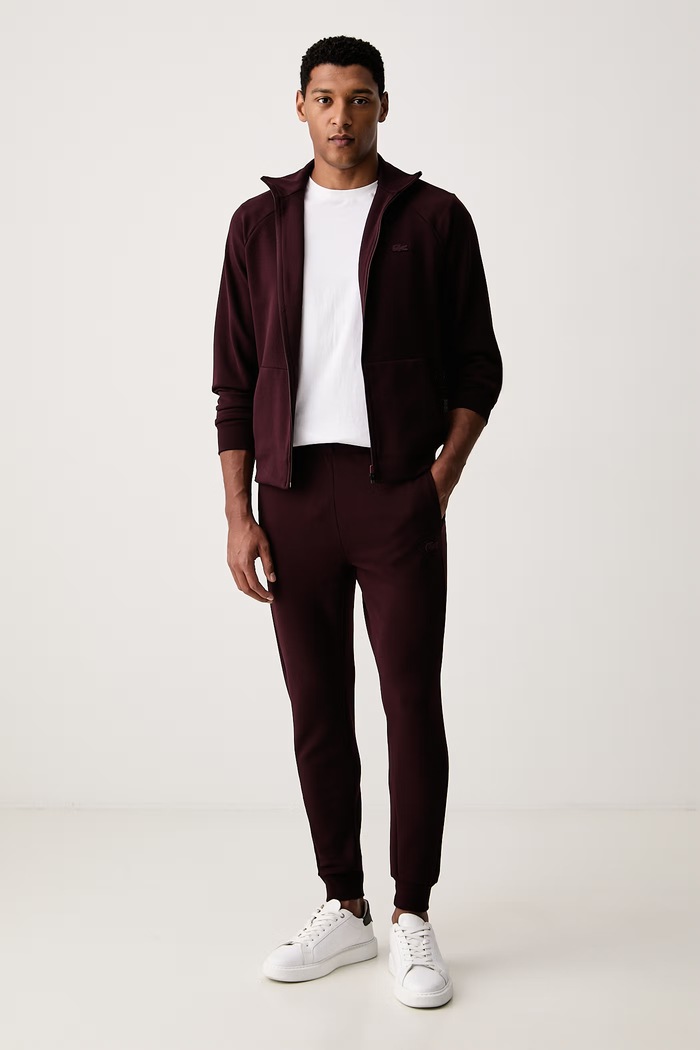 Lacoste jopica moška SH9559 bordo SS26
