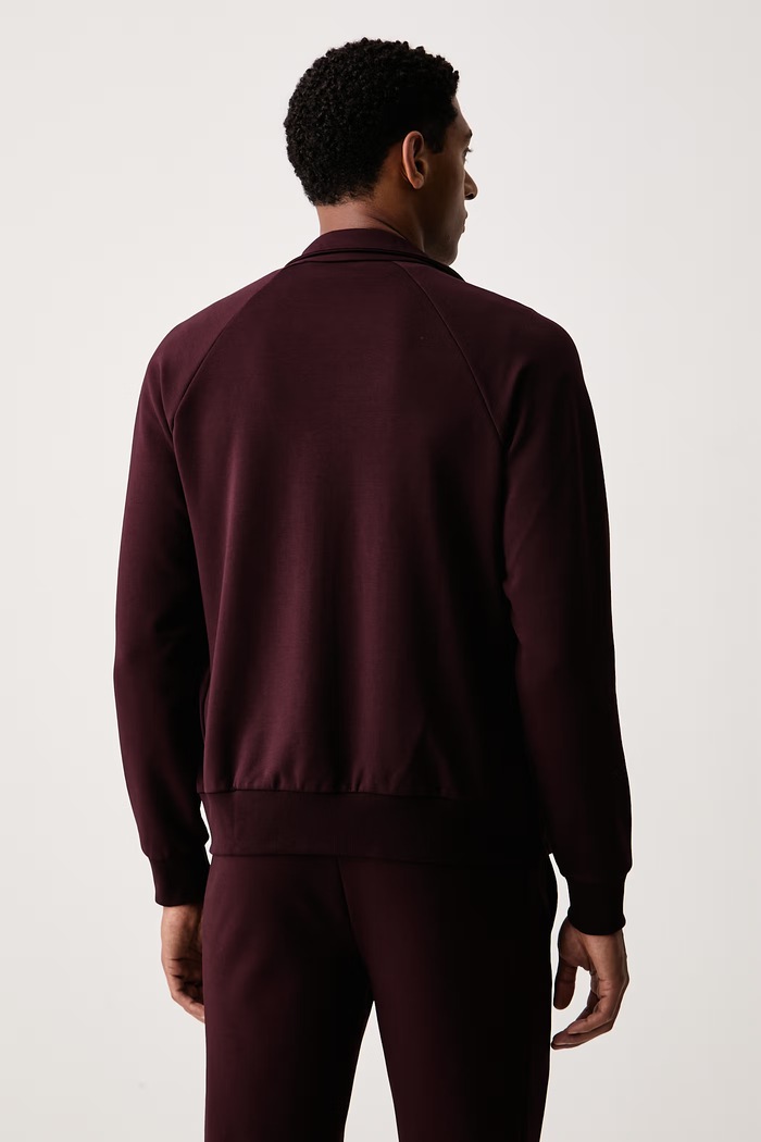 Oblačila Lacoste jopica moška SH9559 bordo