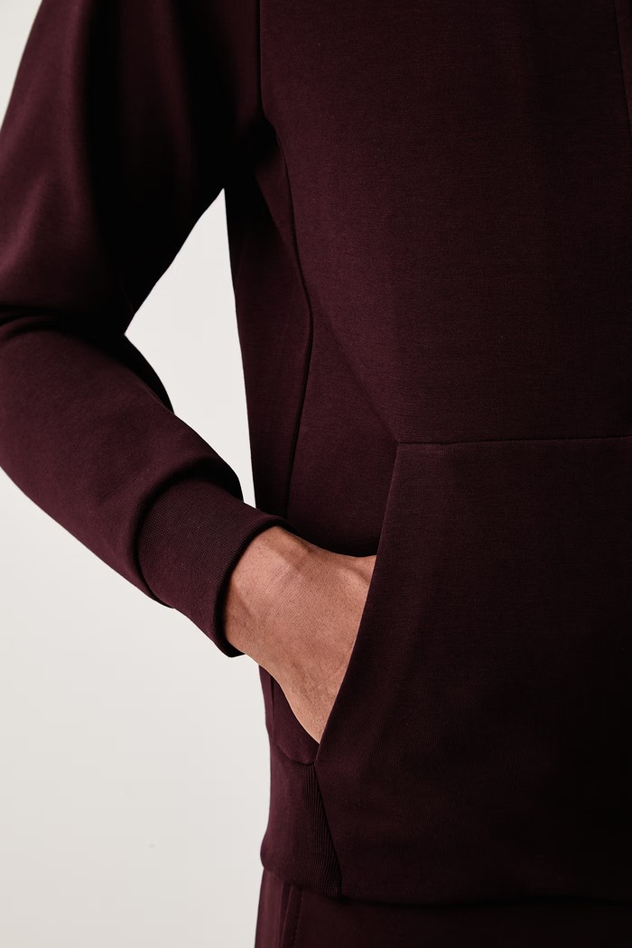 Lacoste jopica moška SH9559 bordo