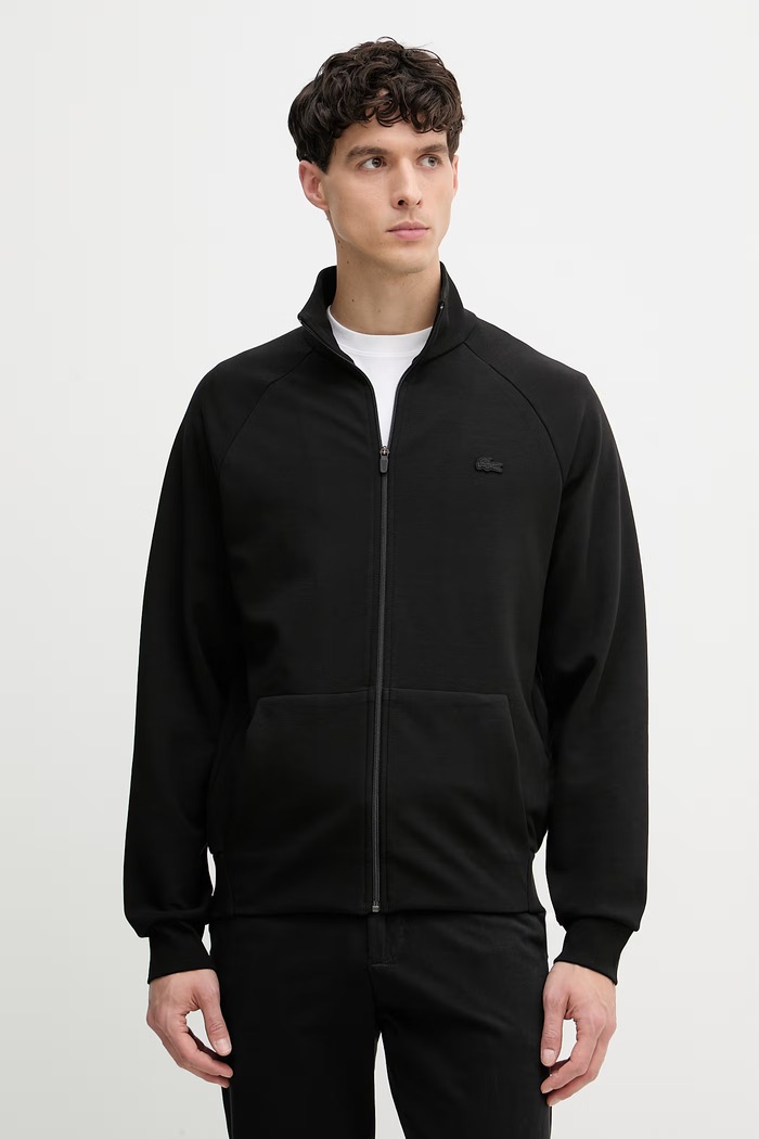 Lacoste rozepínací mikina pánská černá SH9559