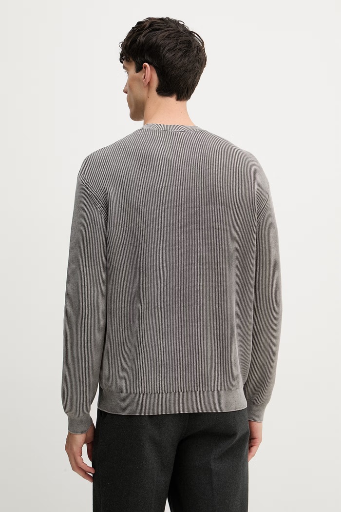 Oblečenie Armani Exchange sveter pánsky bavlnený XM002430.AF22246 sivá