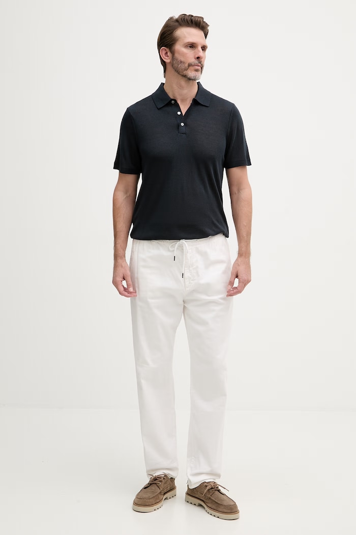 Joop! pánske s ľanom 30101513 tmavomodrá SS26