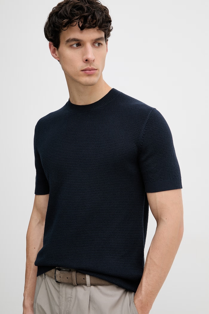 Joop! tricou pentru bărbați, din bumbac bleumarin 30101597