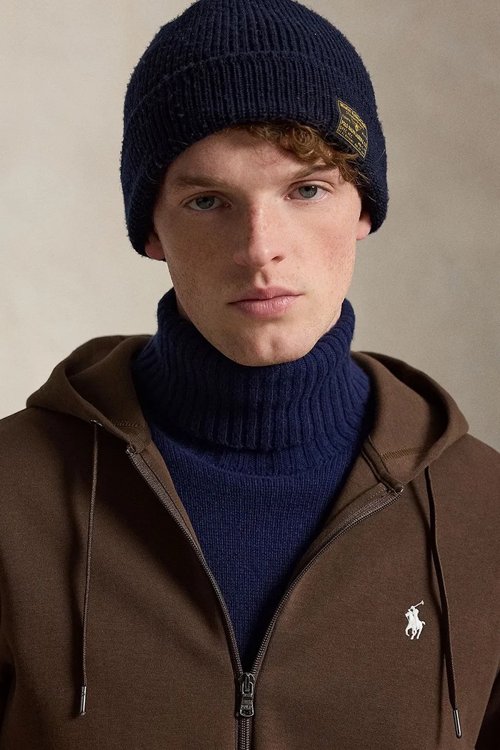 Polo Ralph Lauren sweatshirt DOUBLE KNT brown 710881517506