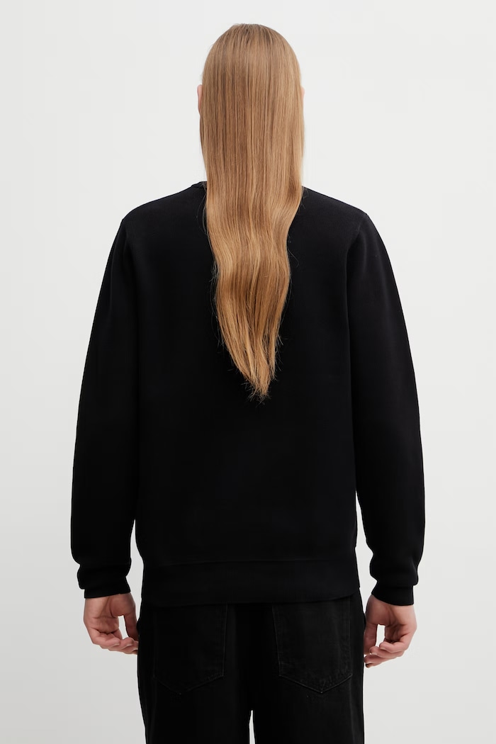 Oblečení Bavlněný svetr Fred Perry K2320 černá