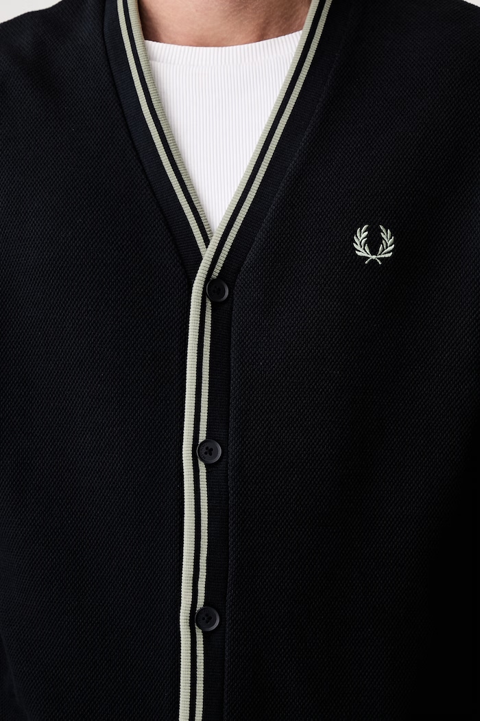 Fred Perry kardigan bawełniany męski M2389