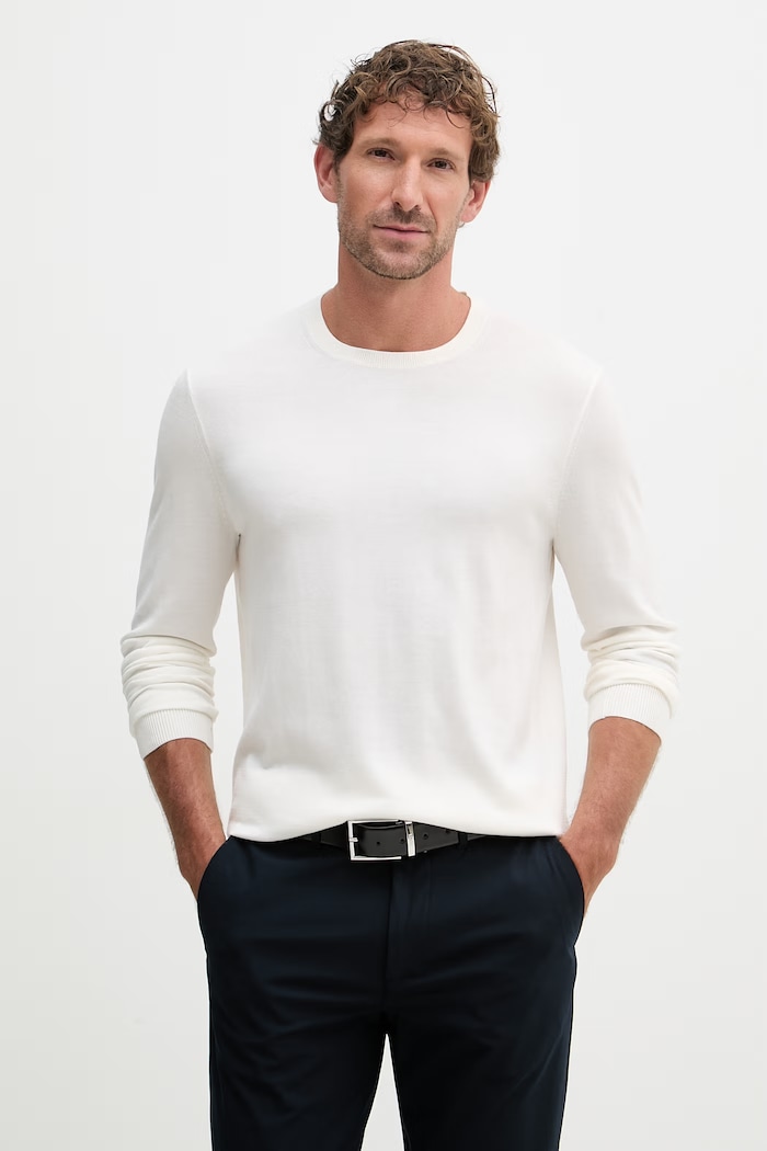 Tommy Hilfiger pulover bărbătesc cu bumbac NEW YORK bej MW0MW41820