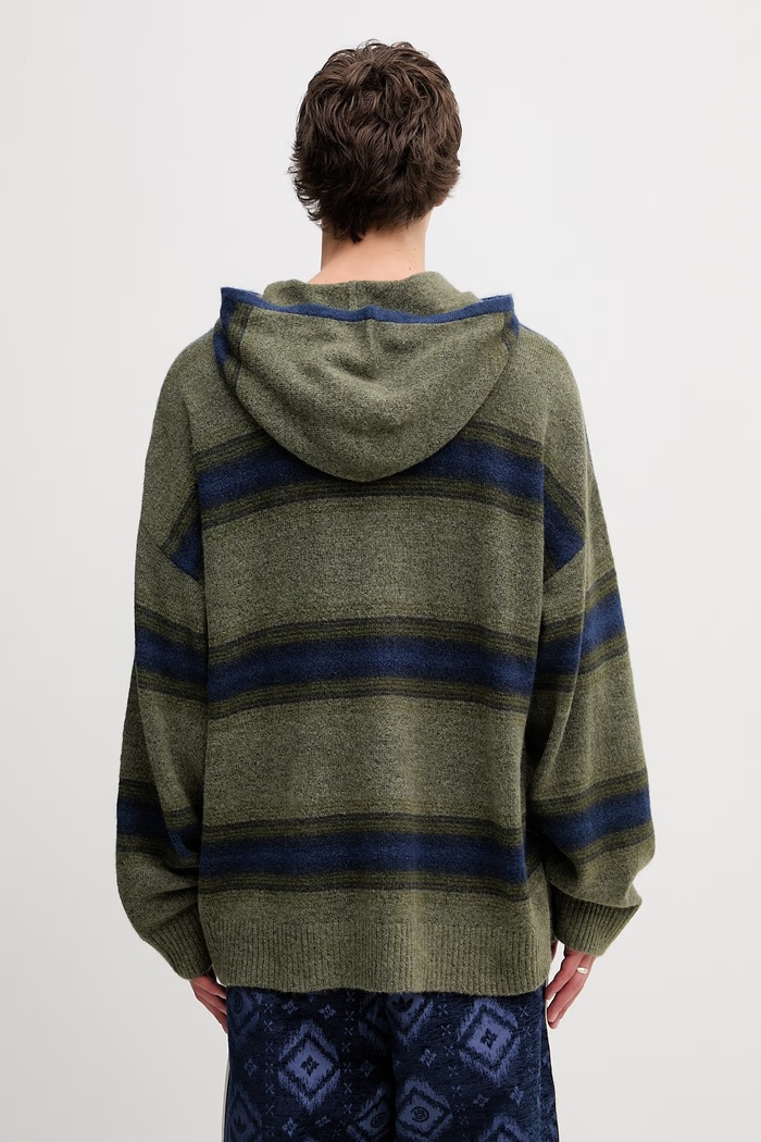 Odzież adidas Originals CLOT x adidas by Edison Chen sweter męski z dodatkiem wełny KE7064 zielony