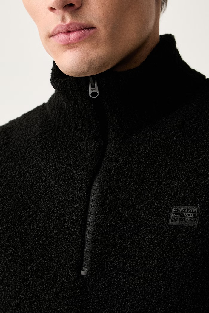 G-Star sweter męski Boucle skipper D27112.E213 czarny