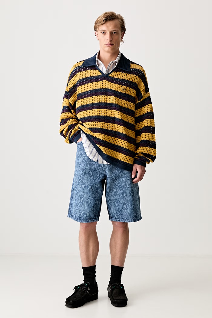 Daily Paper sweter ażurowy męski 2610080