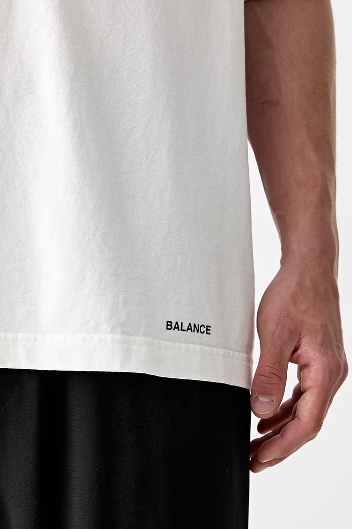 Undercover T-shirt oversize bawełniany męski biały UP1F4811
