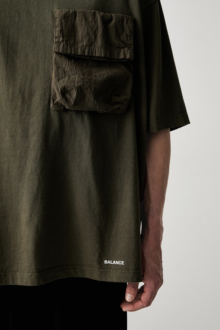 Undercover oversize t-shirt βαμβακερό ανδρικό πράσινο UP1F4811