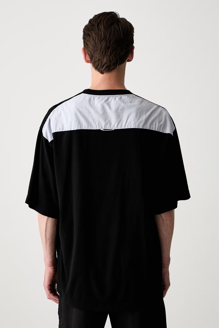 Odzież Undercover T-shirt oversize bawełniany damski UP1F4805 czarny
