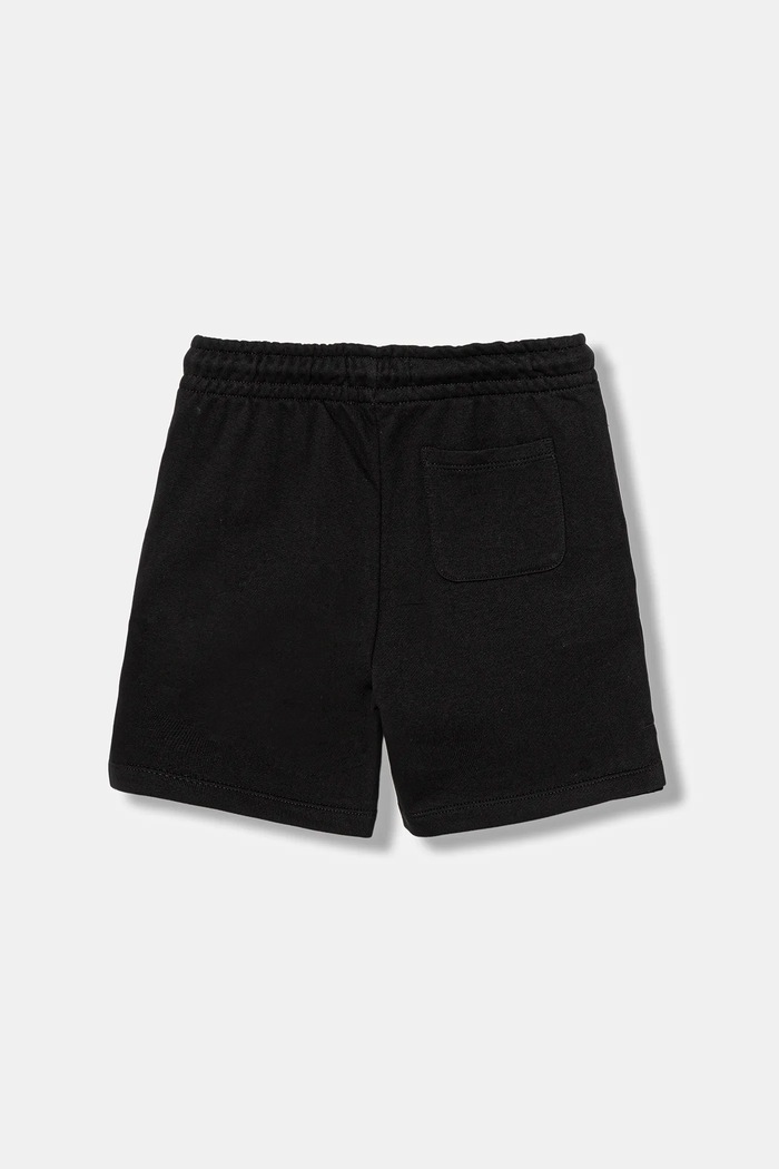Detské bavlnené šortky Calvin Klein Jeans IU0IU00723.104.116.PPY2 čierna SS26