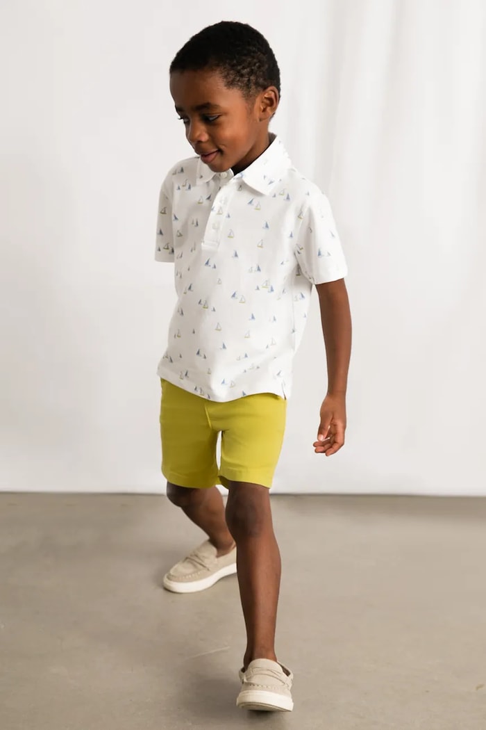 Mayoral pantaloni scurți copii casual verde 202.5A.Mini.PPY2