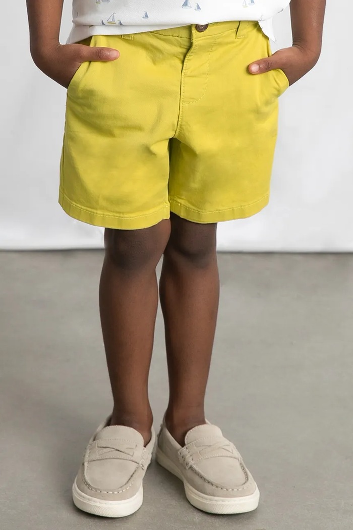 Mayoral pantaloni scurți copii 202.5A.Mini.PPY2 verde