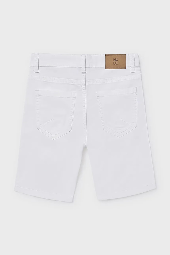 Băieți Mayoral pantaloni scurți copii 231.7G.Junior.PPY2 alb