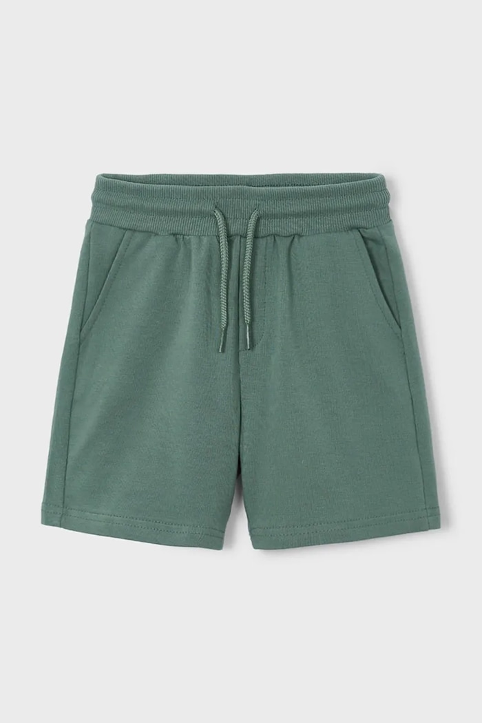 Detské krátke nohavice Mayoral s elastanom zelená 611.5G.Mini.PPY2