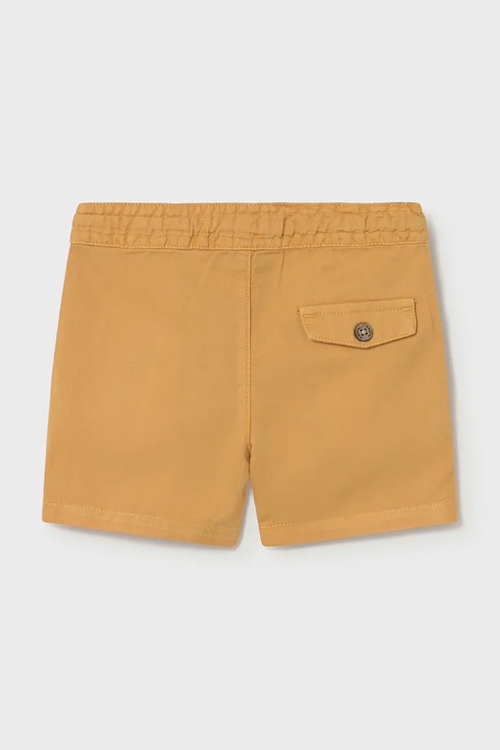 Дитячі шорти з додаванням льону Mayoral 1220.3F.Baby.PPY2 жовтий SS26