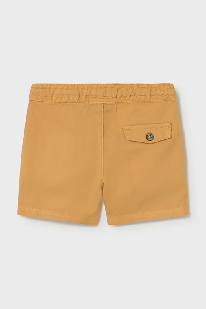 Дитячі шорти з додаванням льону Mayoral 1220.3F.Baby.PPY2 жовтий SS26