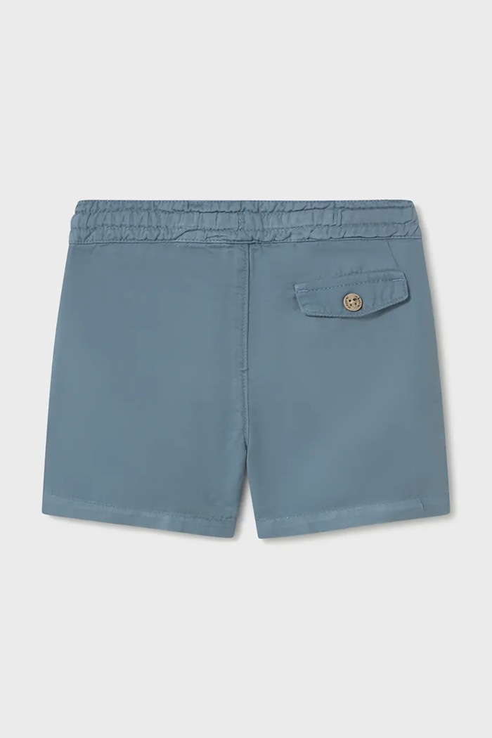Mayoral pantaloni scurți din amestec de in pentru copii 1220.3F.Baby.PPY2 albastru SS26