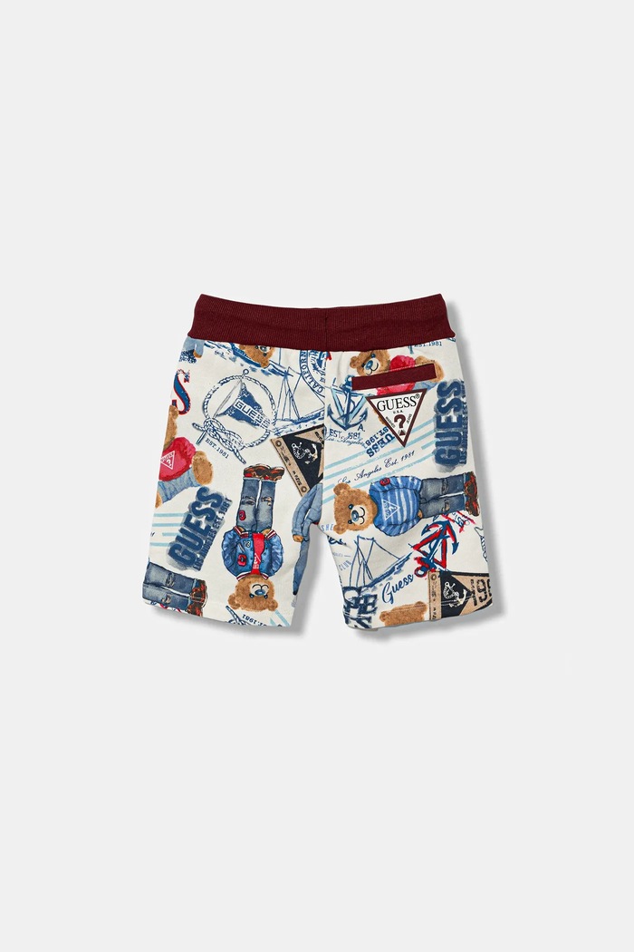 Guess gyerek pamut rövidnadrág N6RD00.KA6R4.PPY2 többszínű SS26