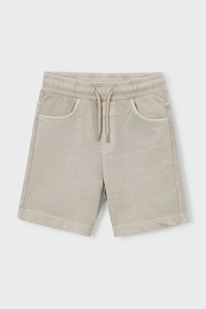 Детские хлопковые шорты Mayoral casual зелёный 3215.5J.Mini.PPY2