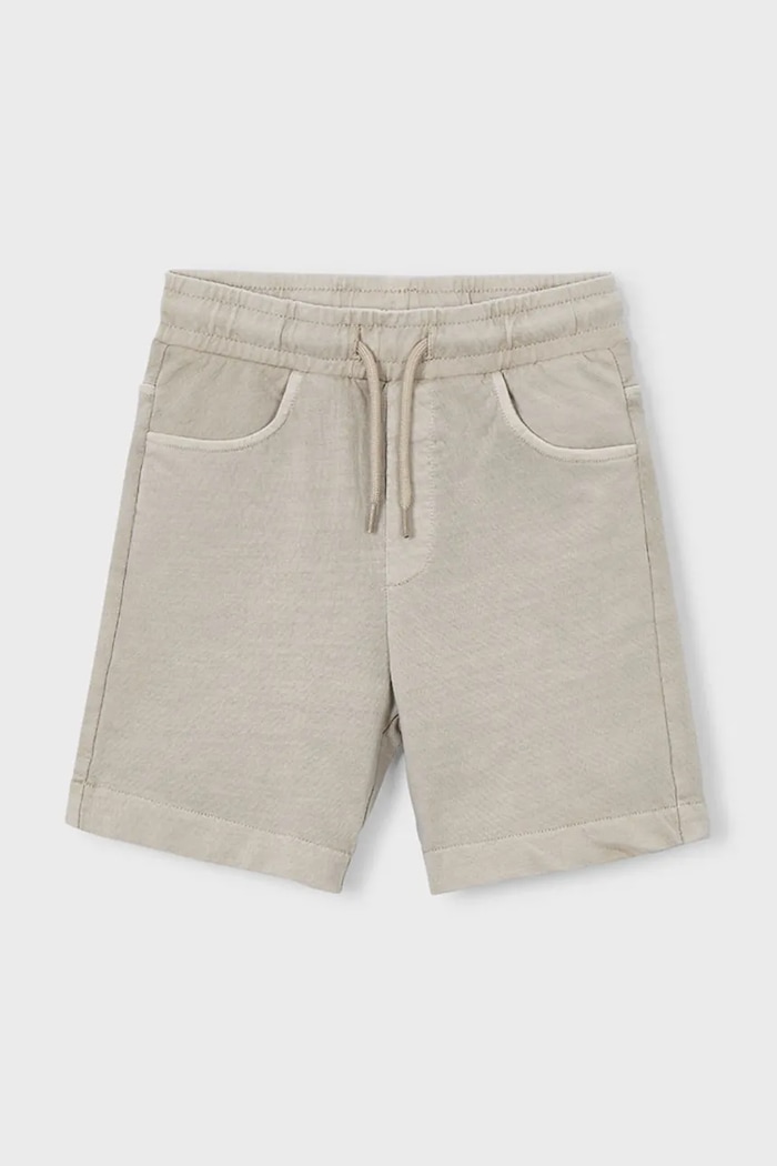 Детские хлопковые шорты Mayoral casual зелёный 3215.5J.Mini.PPY2
