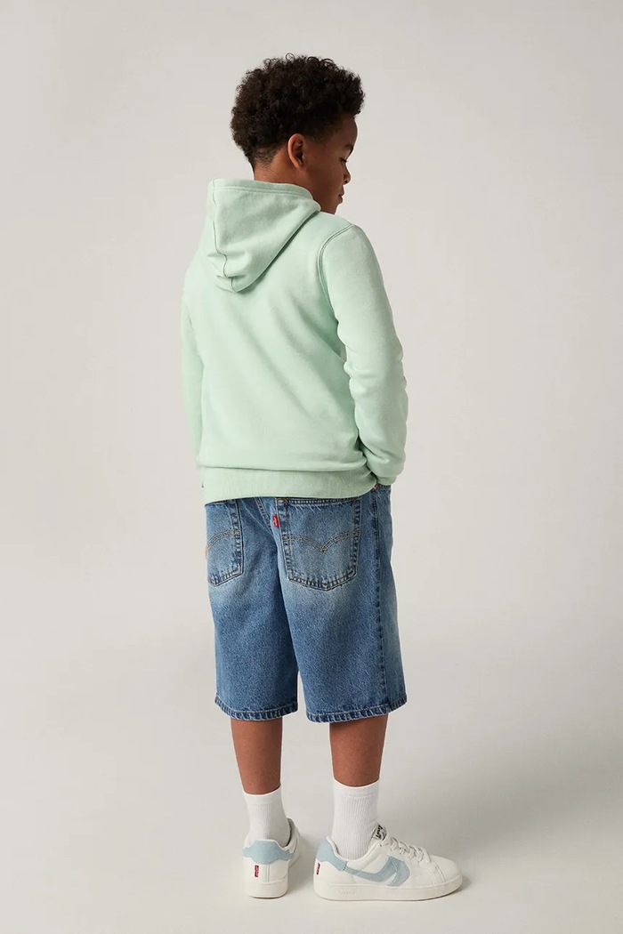 Chlapec Detské rifľové krátke nohavice Levi's SKATE SHORTS 9EK286 modrá