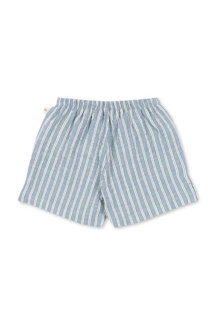 Chlapec Detské krátke nohavice Konges Sløjd ELLIOT SHORTS GOTS KS104781.PPY2 modrá