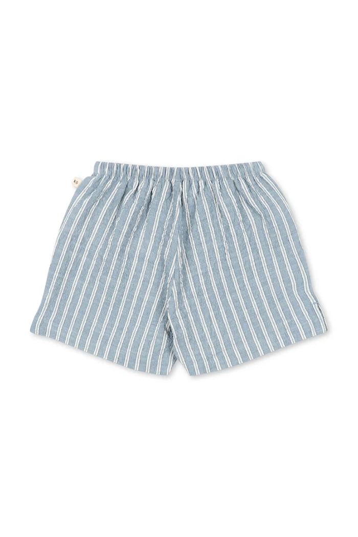 Chlapec Detské krátke nohavice Konges Sløjd ELLIOT SHORTS GOTS KS104781.PPY2 modrá