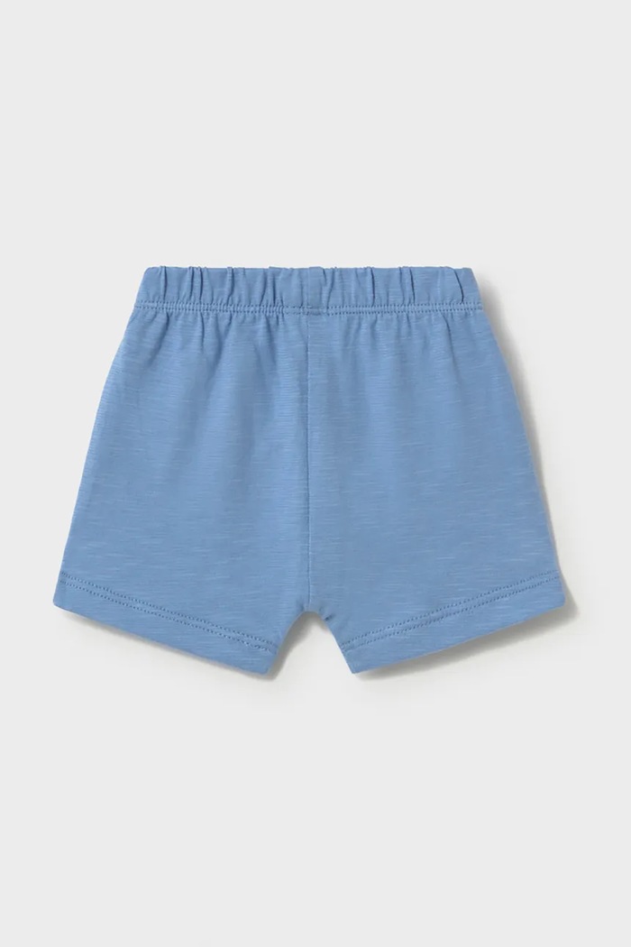Mayoral Newborn szorty bawełniane dziecięce 1273.1R.Newborn.PPY2 niebieski SS26