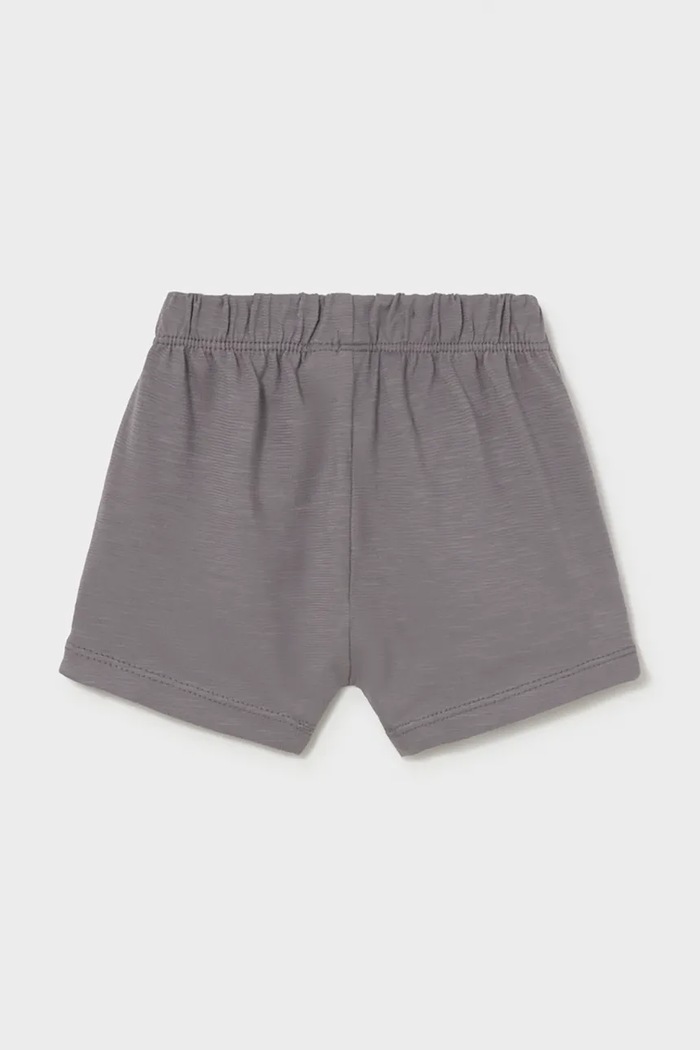 Παιδικό βαμβακερό σορτς Mayoral Newborn 1273.1R.Newborn.PPY2 γκρί SS26