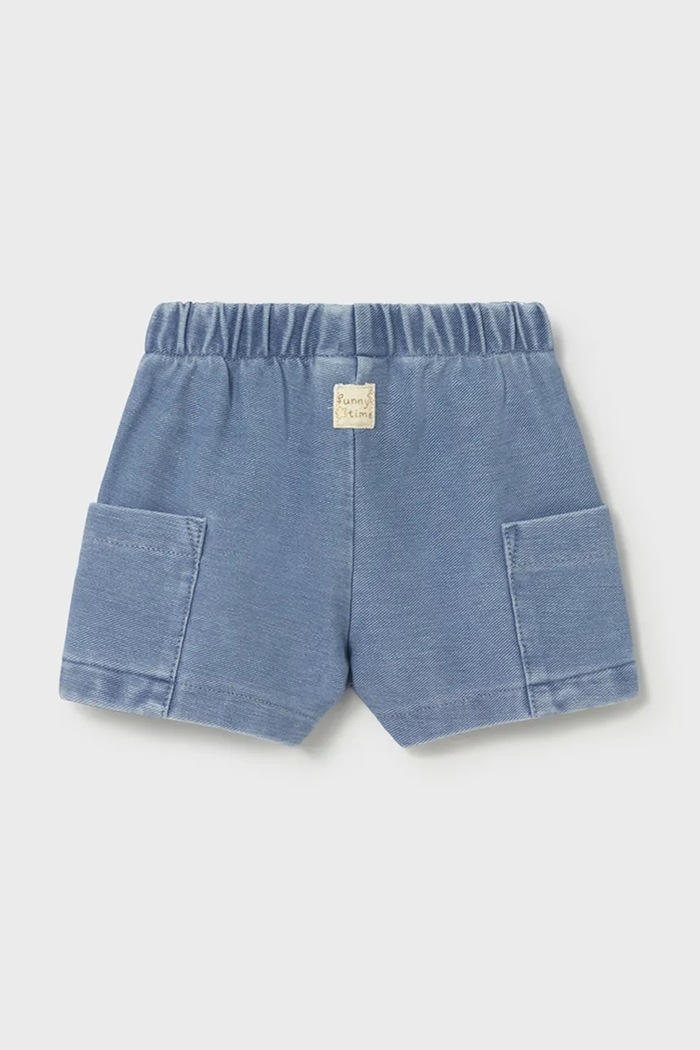 Mayoral Newborn szorty jeansowe niemowlęce 1293.1Q.Newborn.PPY2 niebieski SS26