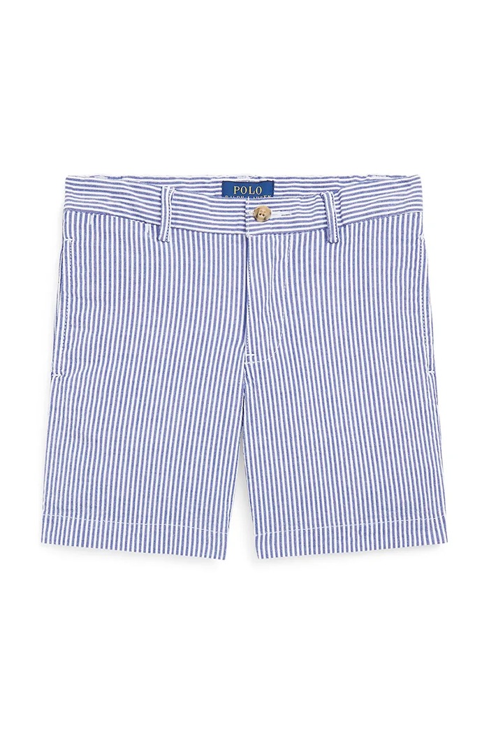 Detské krátke nohavice Polo Ralph Lauren 322901548001 modrá SS26