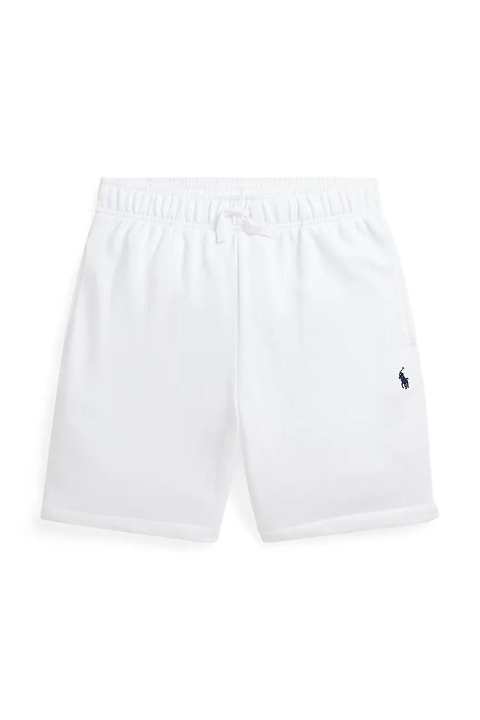Dětské kraťasy Polo Ralph Lauren pletenina bílá 323964135001