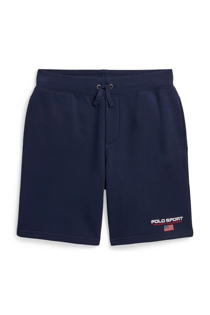 Polo Ralph Lauren detské bavlnené šortky tmavomodrá 323969025502