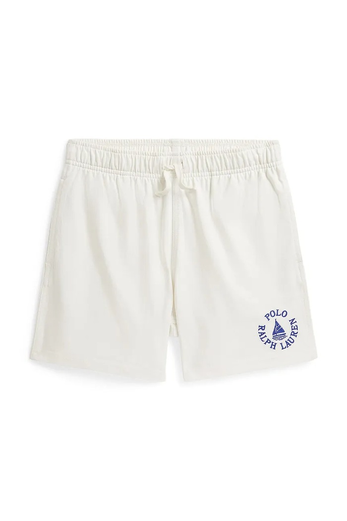 Otroške bombažne kratke hlače Polo Ralph Lauren 323A12247003 bela SS26