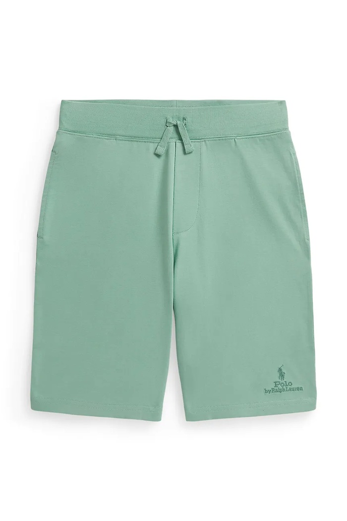 Detské bavlnené šortky Polo Ralph Lauren bavlna tyrkysová 323A12259001