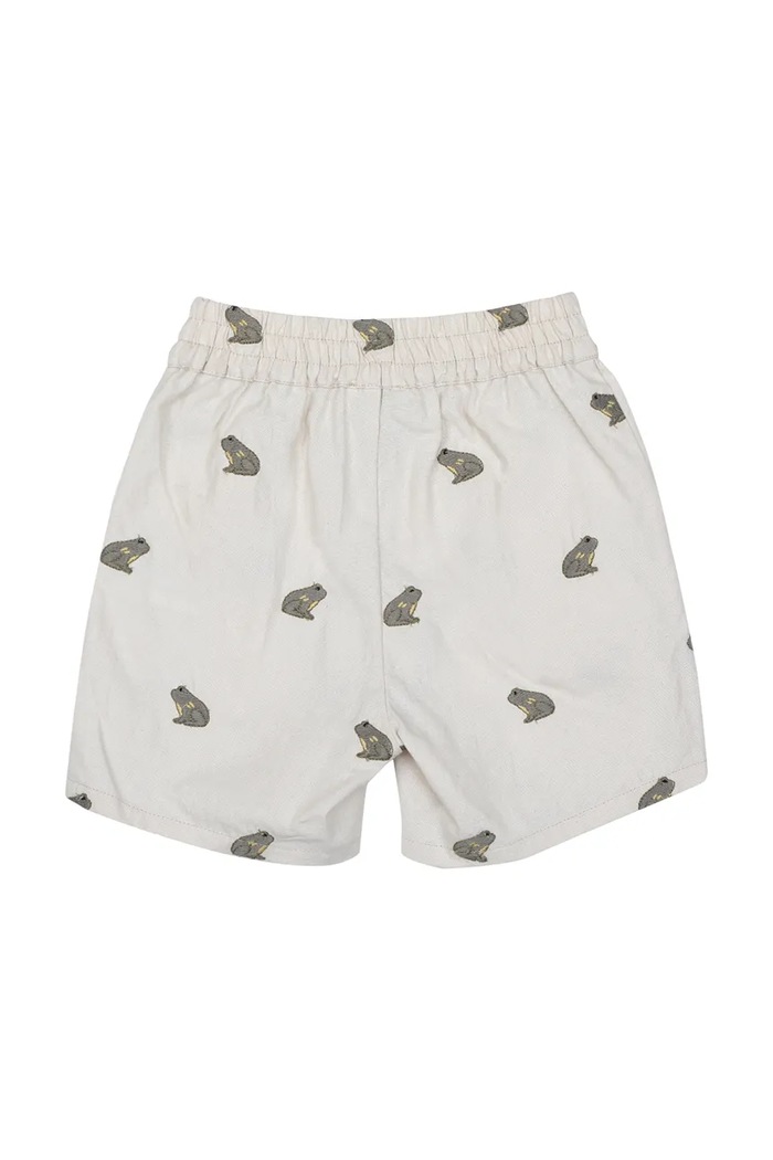 Băieți Donsje pantaloni scurți cu in Olivier Shorts Frogs 4117101 alb
