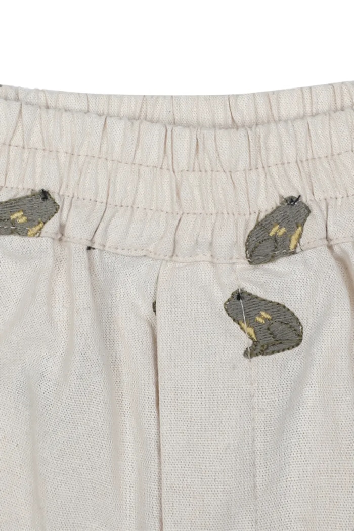 Donsje pantaloni scurți cu in Olivier Shorts Frogs alb 4117101