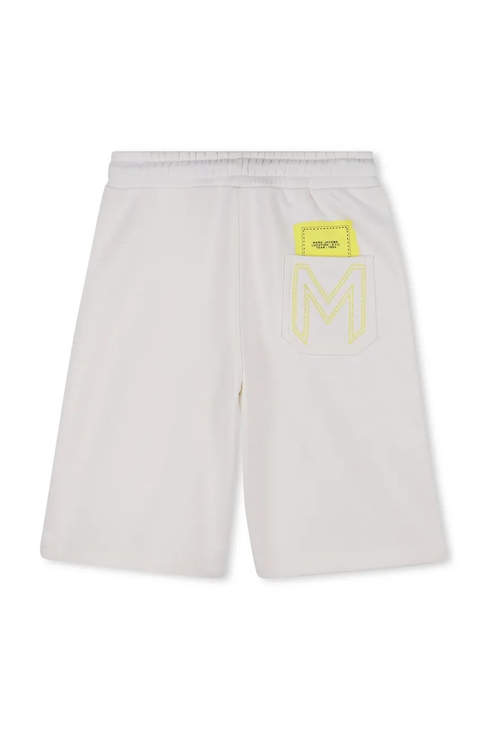 Detské krátke nohavice Marc Jacobs W60788.156 biela SS26