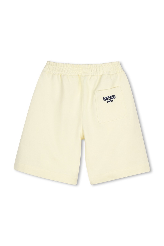 Chlapec Detské bavlnené šortky Kenzo Kids K61649.86.108 žltá