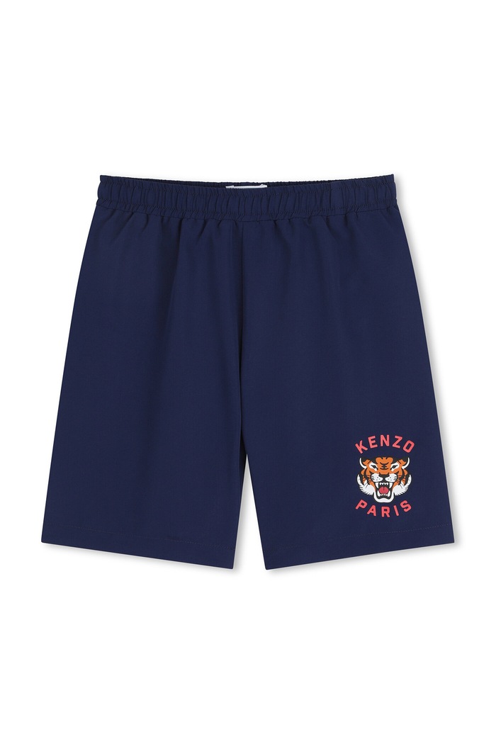 Detské plavkové šortky Kenzo Kids látka tmavomodrá K61619.94.108